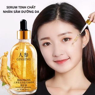 Serum Dưỡng Ẩm Da Mặt GINSENG 100ml Với Tinh Chất Nhân Sâm Bổ Sung Vàng 24K Giúp Da Mịn Màng Tươi Trẻ