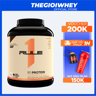 Rule 1 Natural Rule1 2.3kg Whey Protein Blend Hydrolyzed Bột Sữa Tăng Cơ Giảm mỡ Cho Dân tập Gym