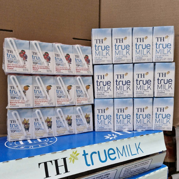 Sữa TH True Milk 110ml (vỉ 4h x 110ml)/combo 2 vỉ
