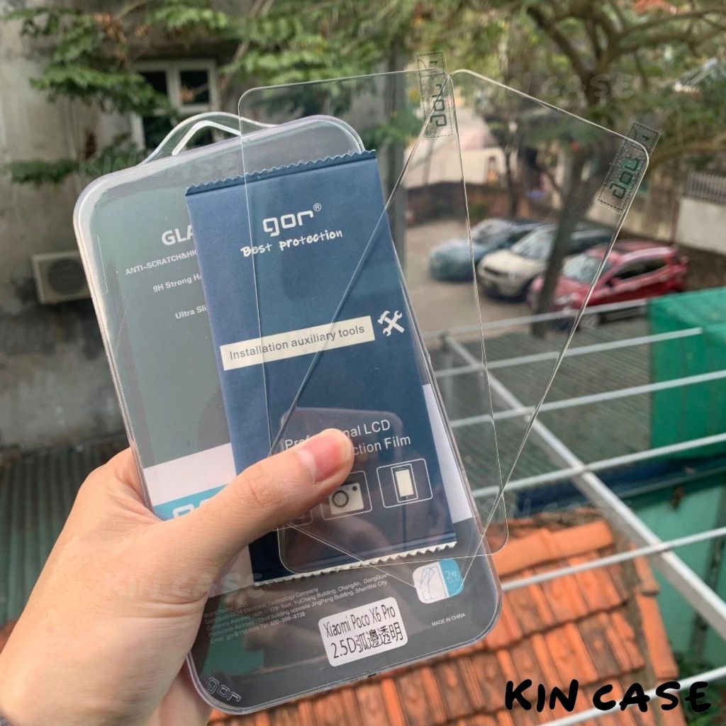 Cường lực GOR Poco X7 Pro /  Poco X6 / Poco X6 Pro / Poco F6 / Poco F6 Pro / Poco M6 Pro / Poco M6  