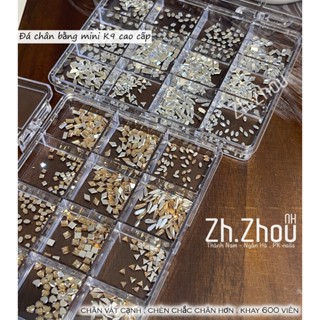  Set đá khối K9 chân bằng vát cạnh siêu sáng trang trí móng  đá chân bằng vát cạnh  đá chân bằng mini 600 viên 