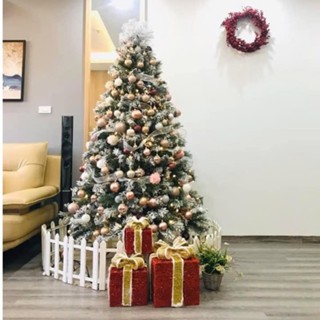  Cây Thông Noel Phủ Tuyết Cây Thông Phủ Tuyết Trang Trí Noel Giáng Sinh 1m5 1m8 Hàng Việt Nam 
