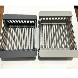 Kệ giá rổ gác bồn rửa chén bát đĩa inox 304 (loại dày ) - rổ gác bồn rửa chén đa năng cực tiện lợi