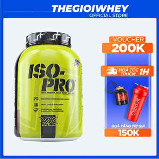 VitaXtrong ISO PRO 5lbs (2.3kg)  Whey Protein Hydrolyzed, Sữa Tăng Cơ Cho Người Tập Gym Bổ Sung Đạm