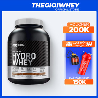 Optimum PLATINUM HYDRO WHEY 3.6lbs(1.65kg), Whey Protein Hydrolyzed Sữa Tăng Cơ Cho Người Tập Gym