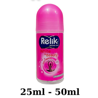 Lăn Khử Mùi Trắng Sáng Da Relik 25ml/ 50ml