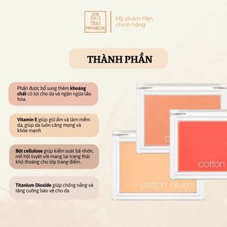 Phấn Má MISSHA Cotton Blush 4g