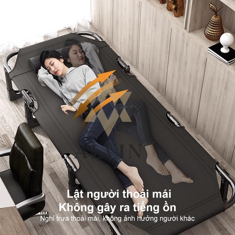 Giường ngủ đơn gấp gọn giường gấp gọn tiện lợi dùng ngủ trưa cho văn phòng / cắm trại / bệnh viện | BigBuy360 - bigbuy360.vn