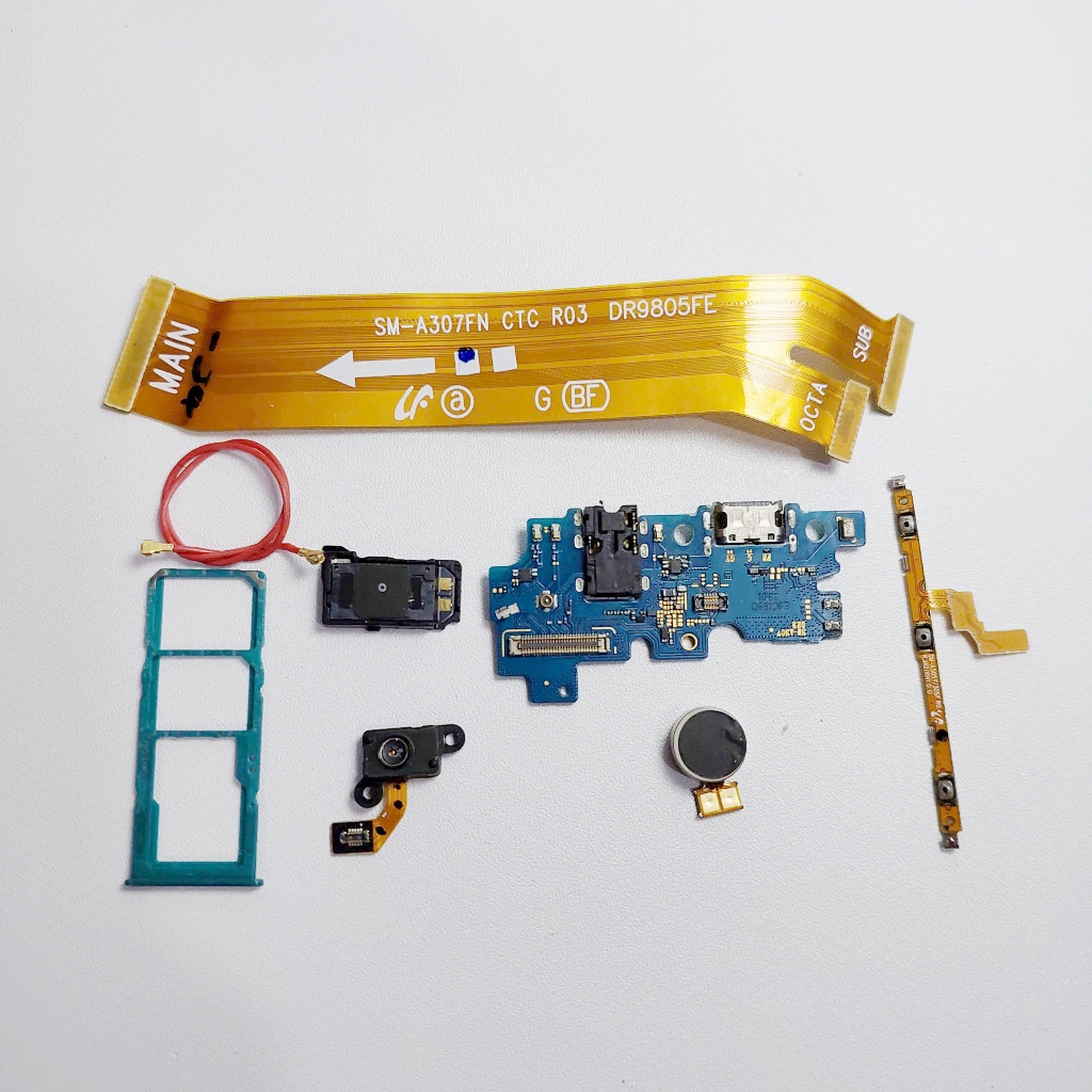 Phụ Kiện Ss A30s Cáp Nối (Main & Sạc) (Main & MH) Dây Ăng Ten Cụm Sạc Míc Tai Nghe Samsung A30s Đã T