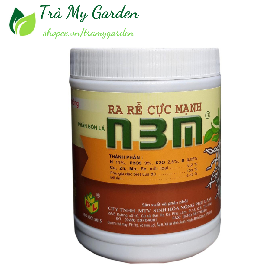 Phân bón lá N3M hộp 500gr kích rễ cực mạnh dùng cho mọi loại cây trồng, N3M hàng chính hãng