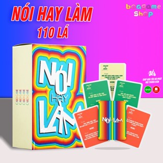Bộ bài Nói Hay Làm 110 LÁ Truth Or Dare , party game Nói Làm thách nói sự thật mãi mặn mãi vui