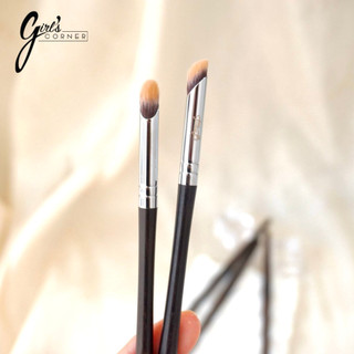 Cọ môi Feather B lông cam - cọ lông thú - cọ tán môi