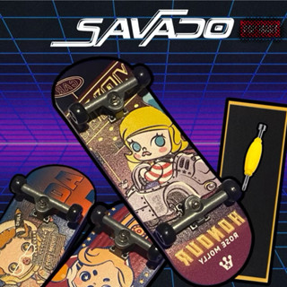 [Mẫu mới] [POP MART] Ván trượt ngón tay 32mm deck gỗ, vòng bi chính hãng Popmart