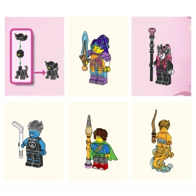 Lẻ, full set mini  chính hãng từ bộ Dreamzzz Tòa tháp của Sandman 71477