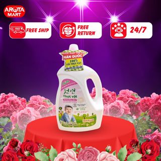 Nước giặt thực vật Arota cho trẻ em Hương Nắng Mới Hàn Quốc 3KG