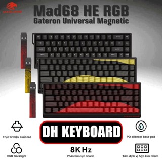   NEW- SẴN HÀNG   Chính hãng bàn phím cơ gaming MAD60 | MAD68 HE | Rapid Trigger | 1000hz | 8000hz 