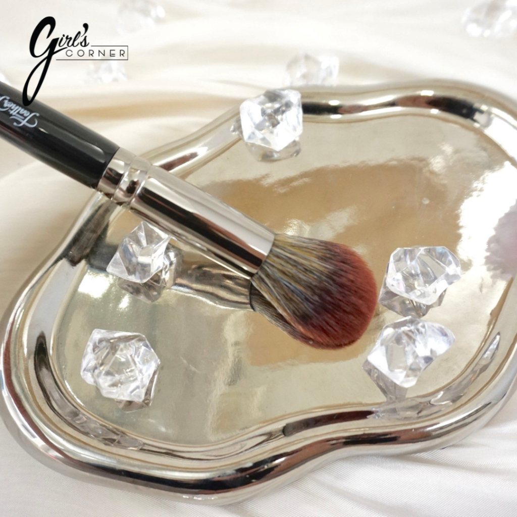 Cọ setting phấn má hồng shape oval E48 - Feather B