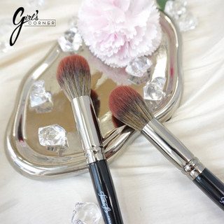 Cọ setting phấn má hồng shape oval E48 - Feather B