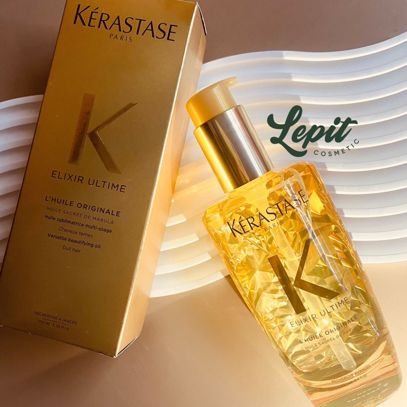  Dầu dưỡng tóc - Serum dưỡng tóc Kerastase hỗ trợ các vấn đề về tóc - Elixir Ultime - Genesis - Chronologiste 