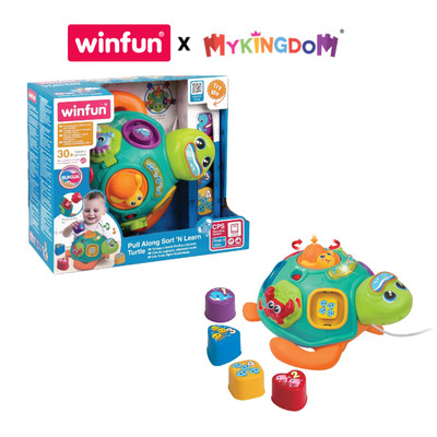 Đồ Chơi Rùa Con Học Hình Khối Và Màu Sắc WINFUN 240301