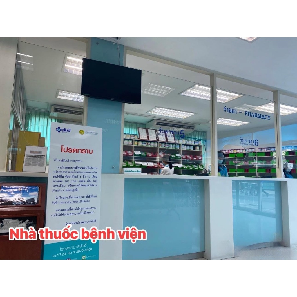 Viên uống giảm cân Yanhee Super 7 mạnh dùng cho cơ địa khó mỡ lâu năm