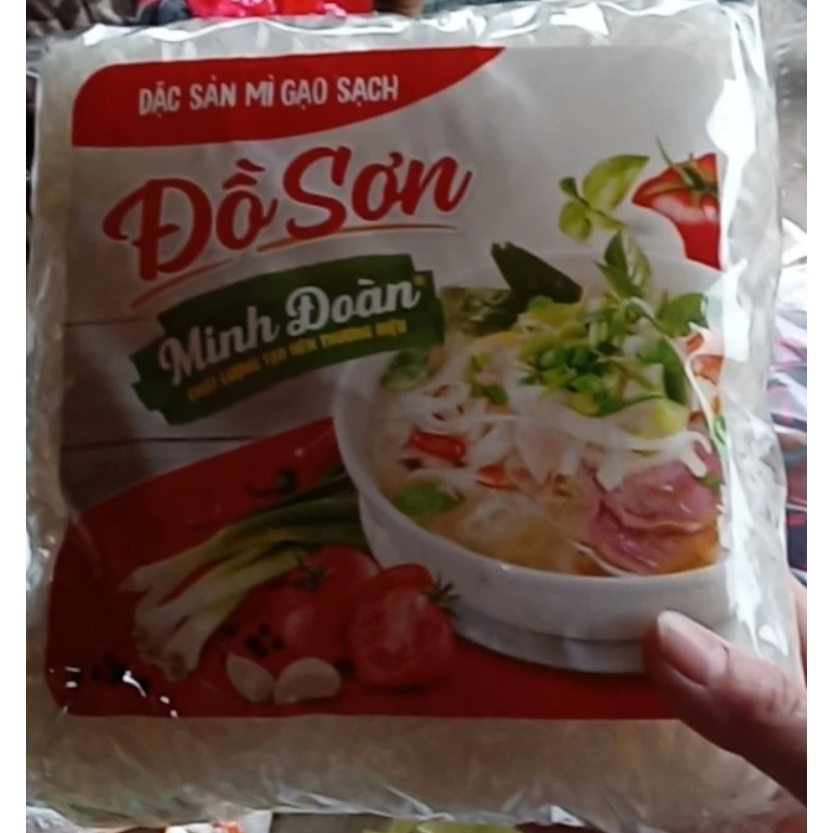 Đặc sản mì gạo sạch Mỳ Phở Đồ Sơn gói 350g hàng luôn mới