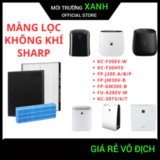 Màng Lọc Không Khí Sharp FP-J30E, FP-J30E-A/B/P, FP-JM30V-B, KC-F30EV-W, KC-30T5/6/7, FZ-F30HFE...