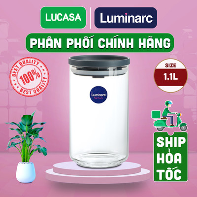 Hũ Thủy Tinh Luminarc Ballet 1.1L - L7545 | Phân Phối Chính Hãng