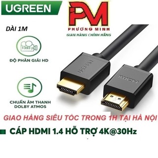 Cáp HDMI sang hdmi 1m Ugreen 10106 chất lượng cao_Sản phẩm chính hãng bảo hành 12 tháng