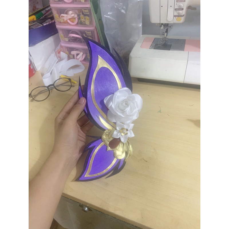 Lông Keqing Bride genshin impact