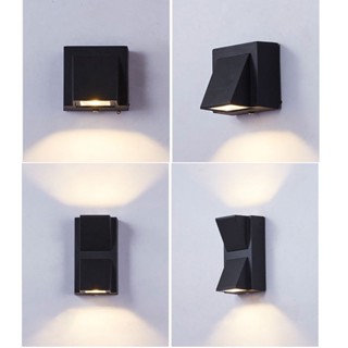    GIÁ RẺ NHẤT SHOPPE   Đèn hắt tường ngoài trời siêu sáng | Đèn tường led vỏ nhôm đúc IP65 bền bỉ chịu mưa nắng 