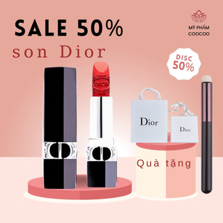  Son thỏi Rouge D.i.o.r Lisptick Fullsize 3.5g Chất Son Mịn Lì Lâu Trôi xịn TẶNG full box 