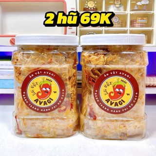 BÁNH TRÁNG trộn HÀNH PHI THƠM - CAY SIÊU DÍNH, AVAGI