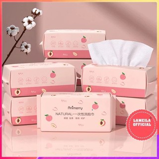 (Combo 2 gói) Khăn lau mặt dùng 1 lần dạng rút 50m Animerry dạng rút mới P0455