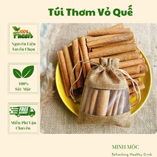 Túi thơm vỏ quế thơm thoảng treo xe, treo tủ