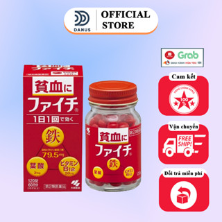 THUỐC BỔ MÁU Faichi Kobayashi 120v Nội Địa Nhật Bản