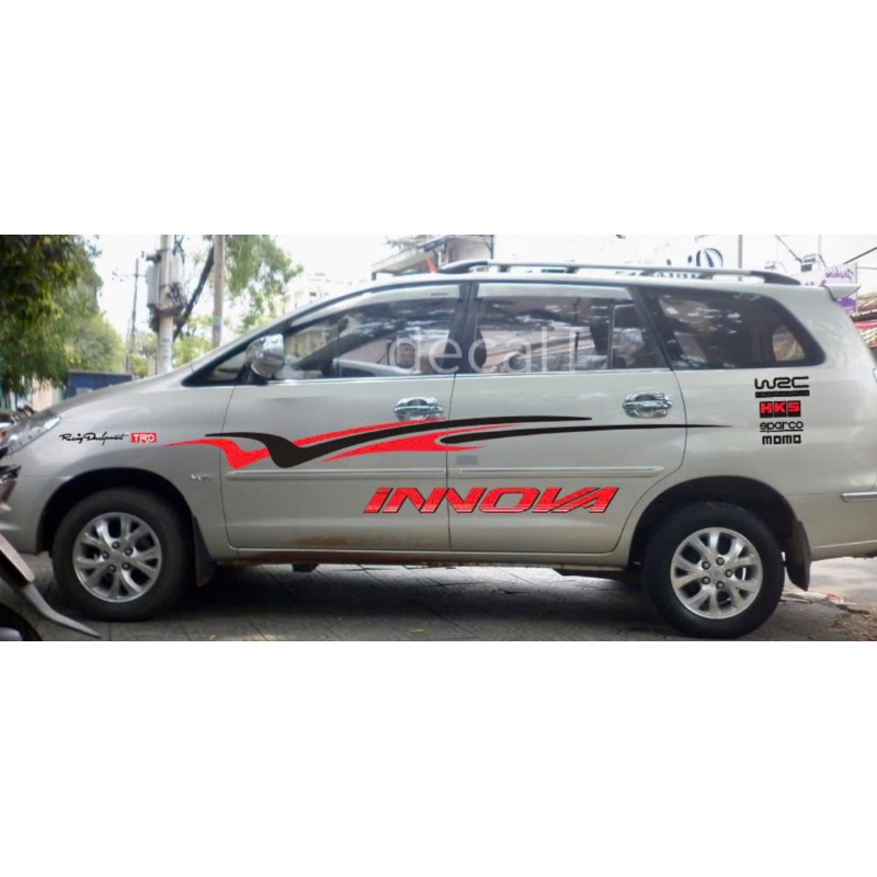 Tem Dán Sườn Xe Innova Mẫu Mới. Tem Dán Sườn Xe Innova (I0036)