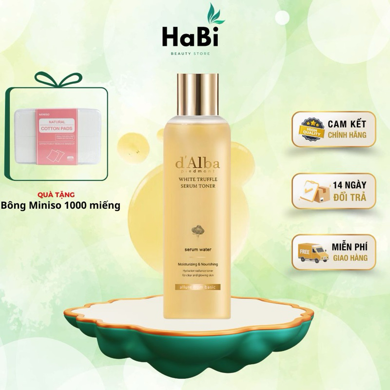 Nước hoa hồng chiết xuất nấm Truffle trắng First Aromatic Toner 180ml