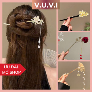 Trâm Cài Tóc Nữ VUVI 71 MẪU Siêu Xinh Phong Cách Thanh Lịch Phụ Kiện Cổ Trang Tạo Kiểu Tóc Cho Nữ - VPK1031