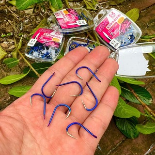 Lưỡi câu cá CACBON BKK XANH có ngạnh Nhật Bản siêu bén siêu bền cao cấp ( 1 hộp 50 pcs )