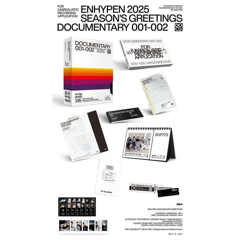 [TÁCH LẺ] Enhypen’s Seasons Greeting 2025