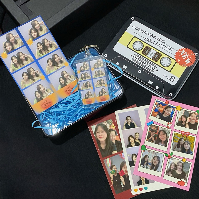 [In Móc Khóa Photobooth ] - Keychain In Ảnh Theo Yêu Cầu - bubulee