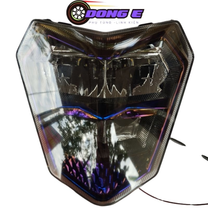 Đèn xe điện Xmen Zinpat bi cầu