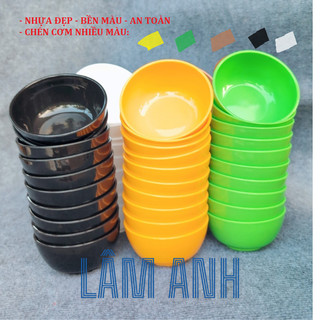 Chén Cơm, Chén Canh, Chén Nước CHấm Nhựa Dẽo Bền
