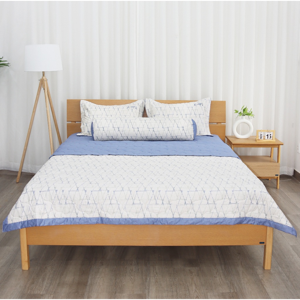 [K-Bedding] Chăn chần bông chất  Cotton kích thước 1m6x2m và 2mx2m2 thoáng khí, êm ái NHIỀU lựa chọn