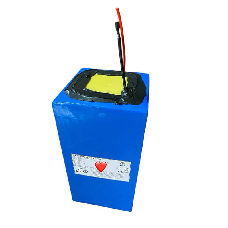 P.IN XE ĐIỆN 48v30Ah LFP chống cháy nổ - 80km/lần sạc