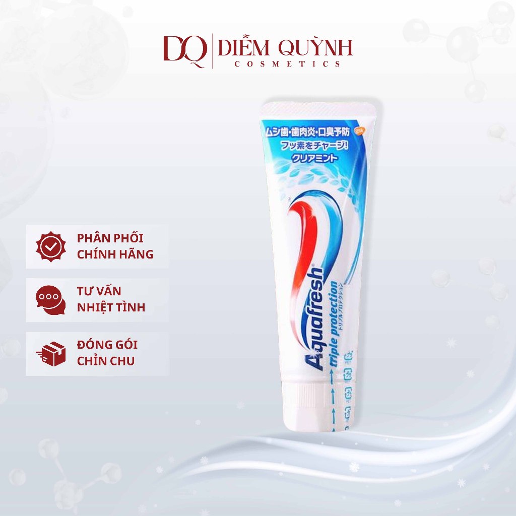 Kem đánh răng Aquafresh Triple Protection 140g Nhật Bản