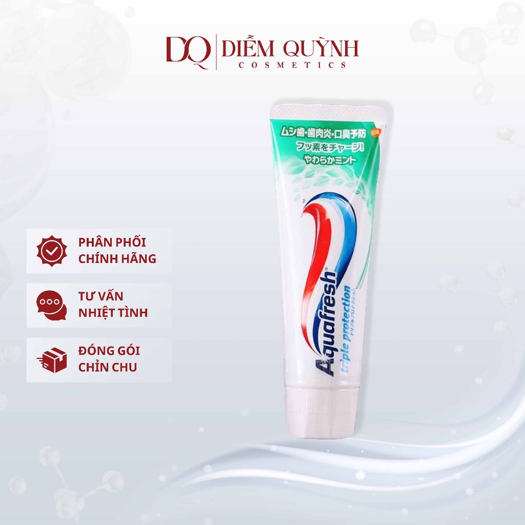 Kem đánh răng Aquafresh Triple Protection 140g Nhật Bản