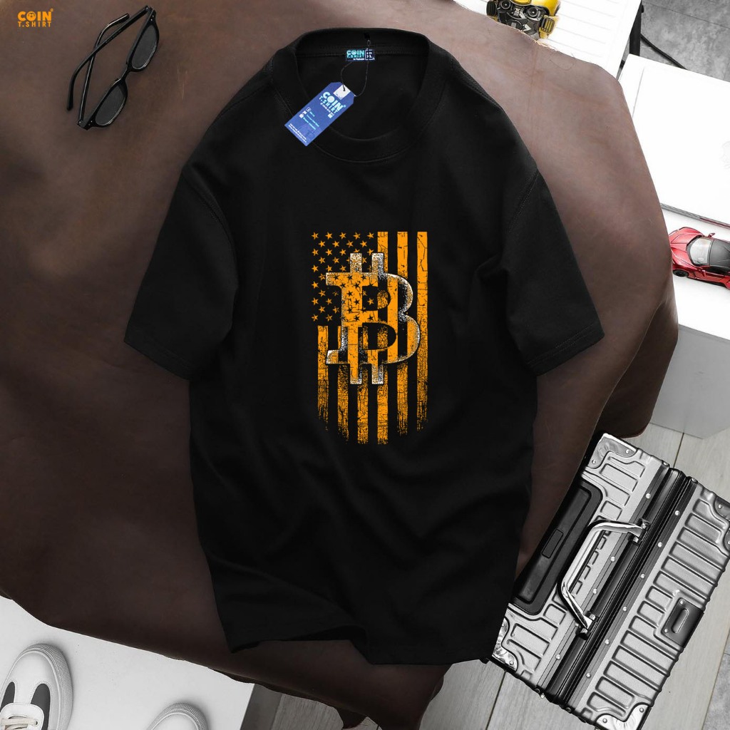 Áo thun BitcoinUS, Binance, Bitcoin, Cointshirt,Ethereum, ETH, OKX, MEXC, Bybit, gate