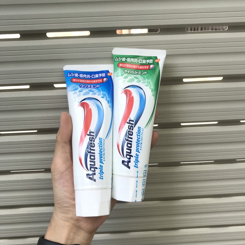 Kem đánh răng Aquafresh Triple Protection 140g Nhật Bản